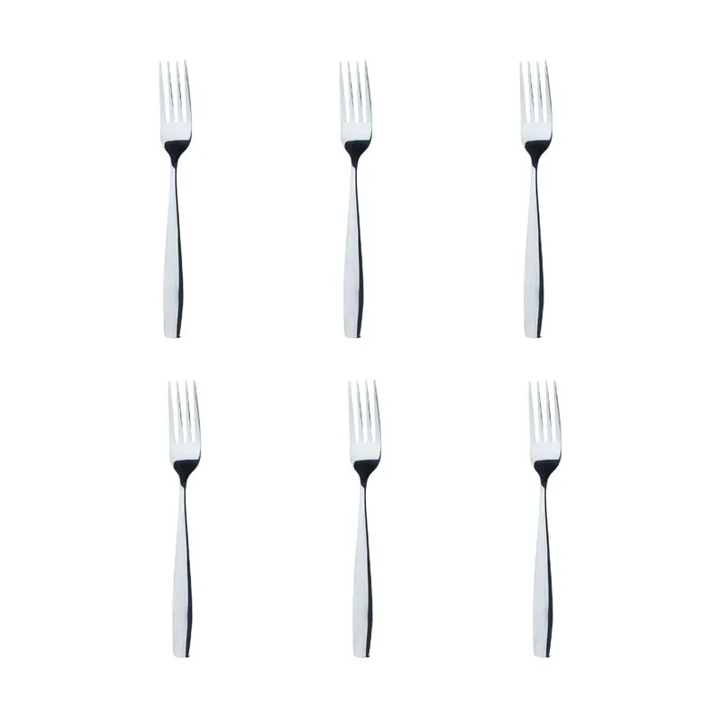 Jogo de 6 Garfos de Mesa 19,5 Cm Slim