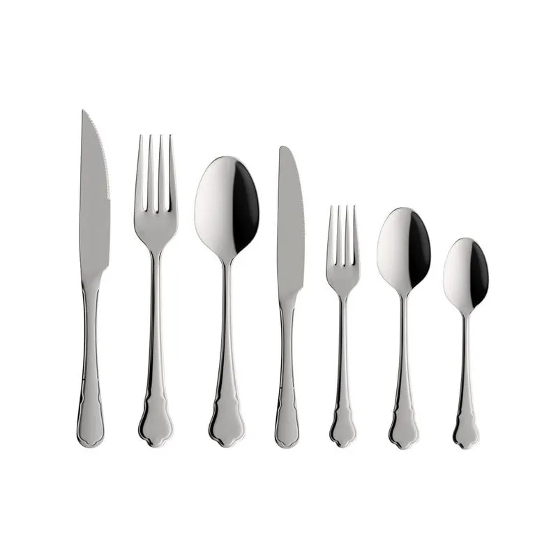 Faqueiro em Aço Inox 42 Peças Ouro Preto