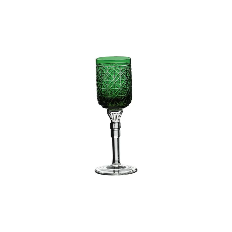 Taça de Cristal Strauss Licor - 85 ml - Simetria - Verde Escuro