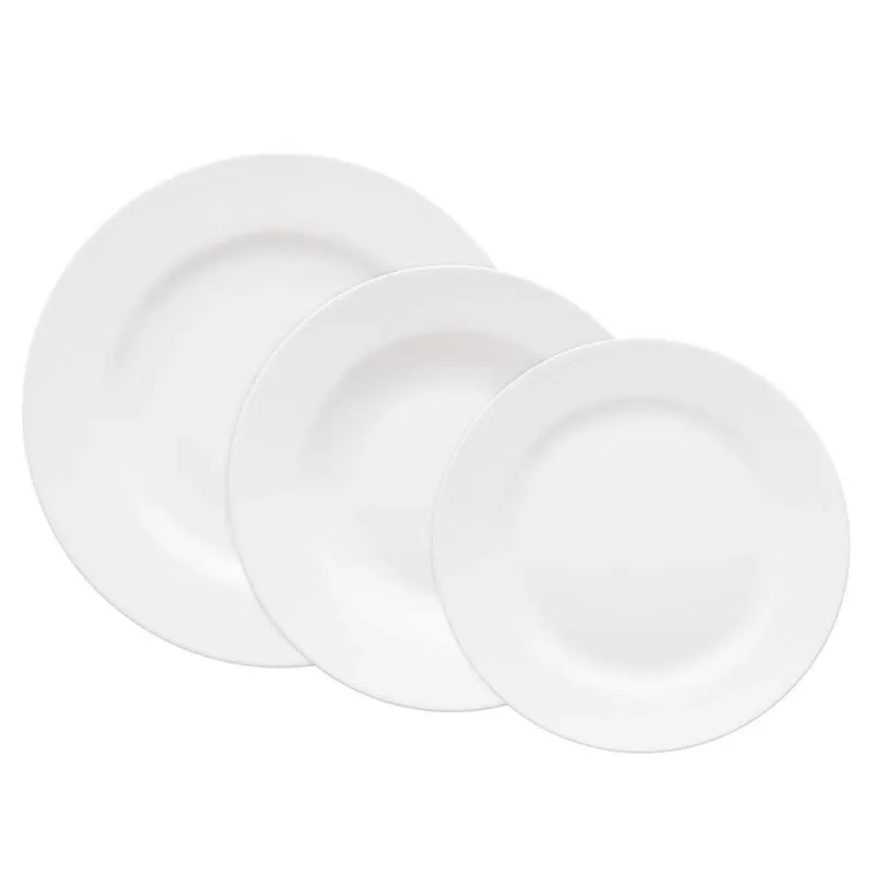 Aparelho de Jantar 18 Peças Flamingo White