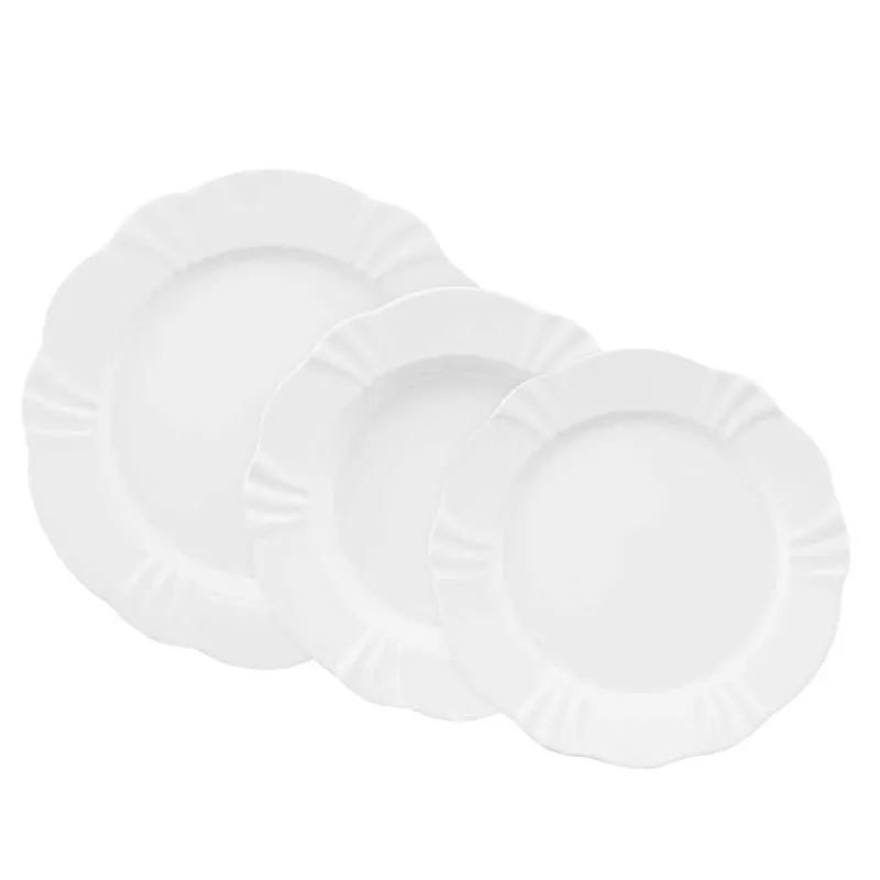 Aparelho de Jantar 18 Peças Soleil White