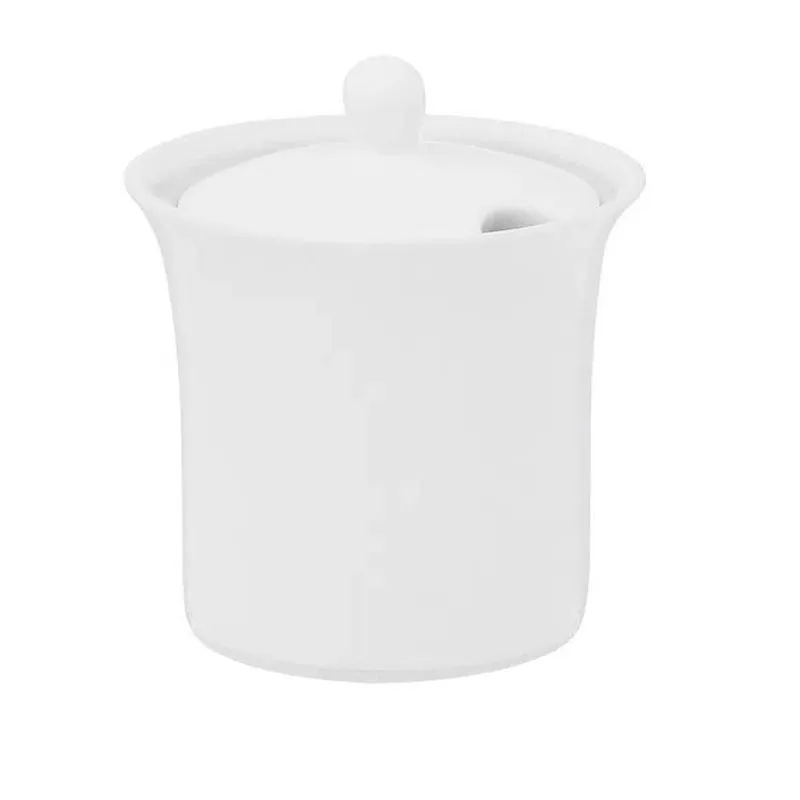 Açucareiro Flamingo White Porcelana Branca