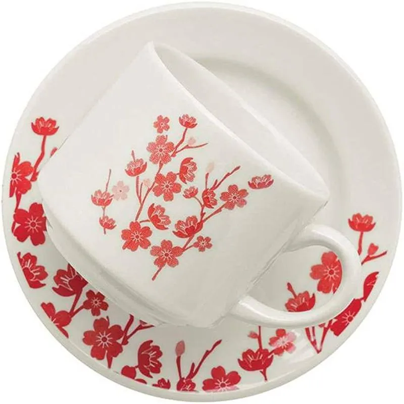 Cj Cha 12pcs Tb Donna Jardim Oriental - Oxford