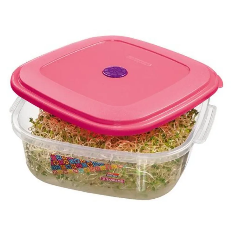 Pote Quadrado Rosa G Alto- Sanremo