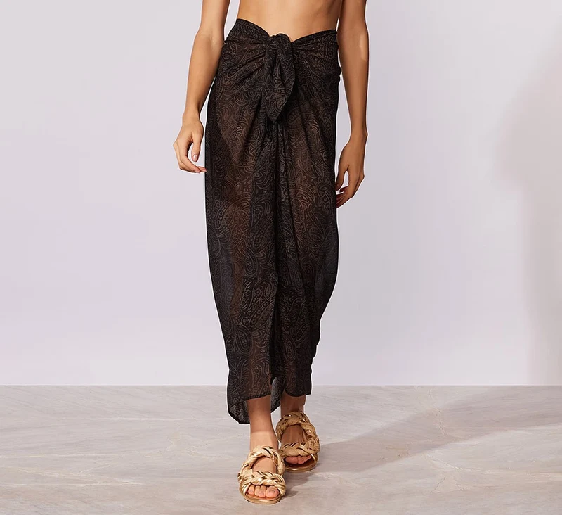 PARÊO ESTAMPADO ALL BLACK CIA MARITIMA 177 / L