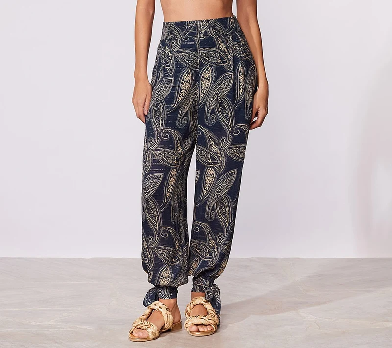 CALÇA ESTAMPADA COSTA AZUL CIA MARITIMA 312 / S