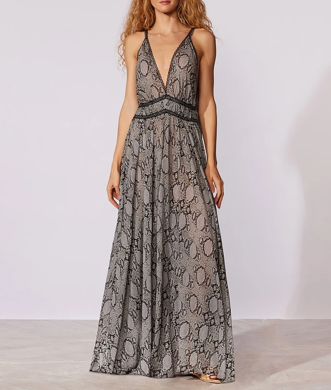 VESTIDO LONGO ALLURE CIA MARITIMA 911 / XL
