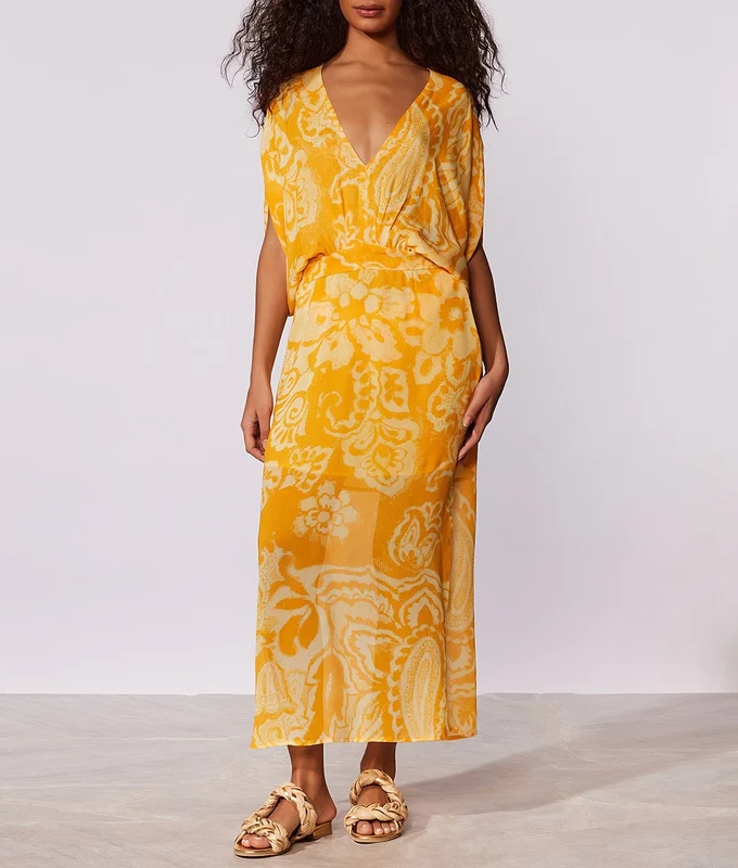 VESTIDO MIDI LA VI CIA MARITIMA 172 / M