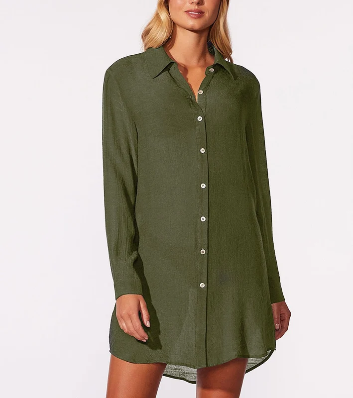 CAMISA MANGA SHANTNG CIA MARITIMA 443 / S