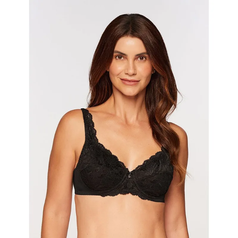 Sutiã Leve com Aro Classic Soft - Taça B PRETO 48B
