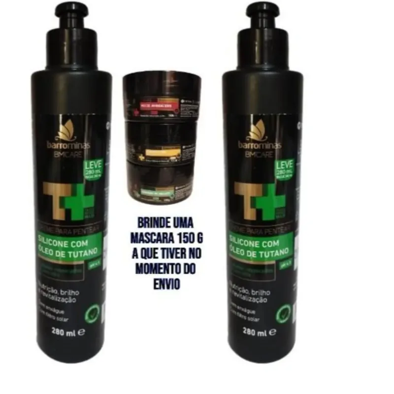 KIT 2 COND.CP.SILIC.TUTA. 280ML T+BM