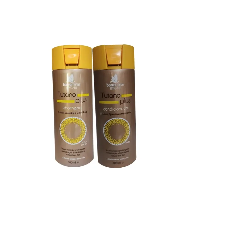 SHAMPOO E CONDICIONADOR TUTANO PLUS BARRO MINAS 300ML