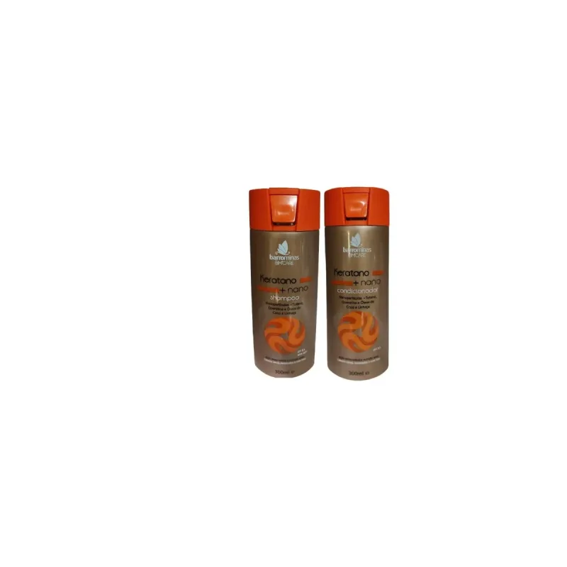 SHAMPOO E CONDICIONADOR KERATANO BARRO MINAS 300ML