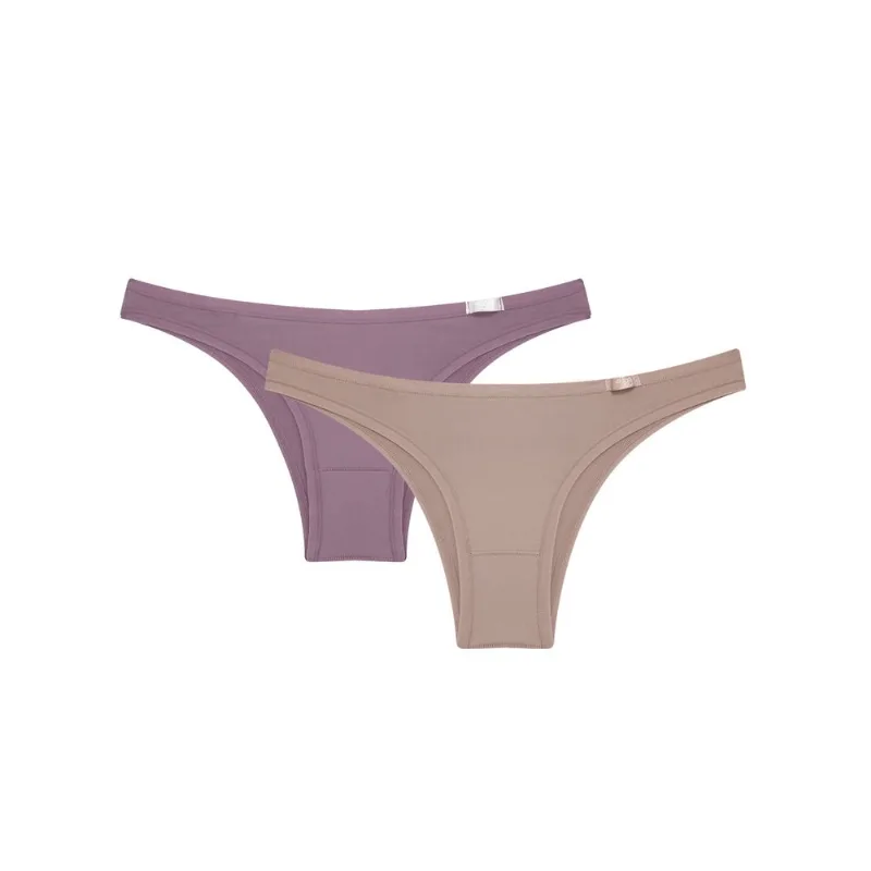 Kit de Calcinhas Tanga Mini Classic 02- 2 und MINK E PRALINE G