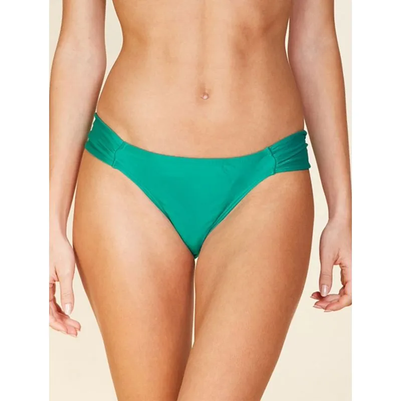 Tanga Lateral Média Lisos VERDE P