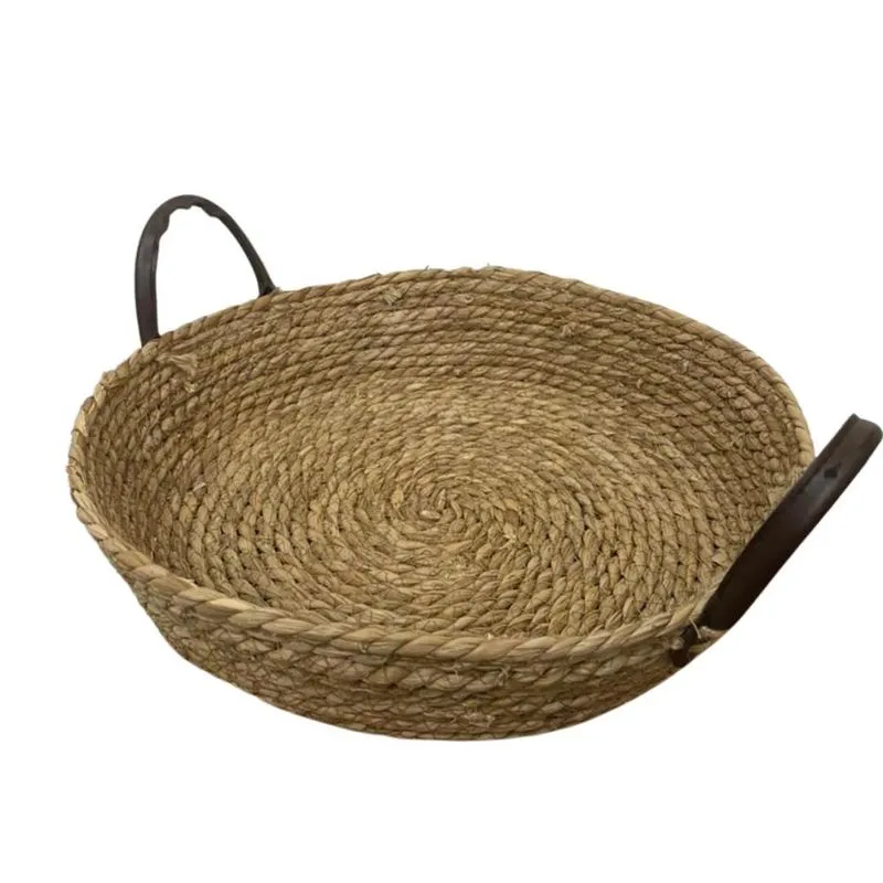 Cesta De Rattan 64 X 14x 30 Cm