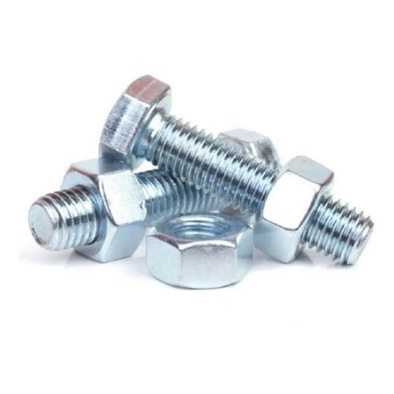 Kit Parafuso Com Porca M 6 X 40 Zincado - 20 Peças