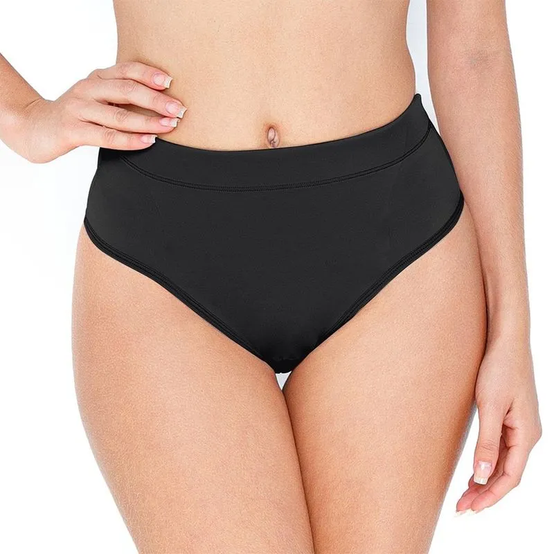Calcinha Modeladora Cintura Alta Dilady Zero Barriga Poliamida Bege