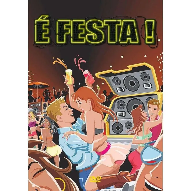 Dvd é Festa Coletânea 30 Músicas Som Livre