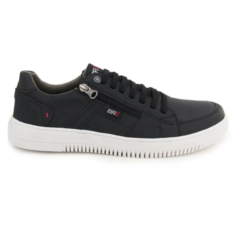 Sapatênis Masculino Casual Preto Conforto e Estilo