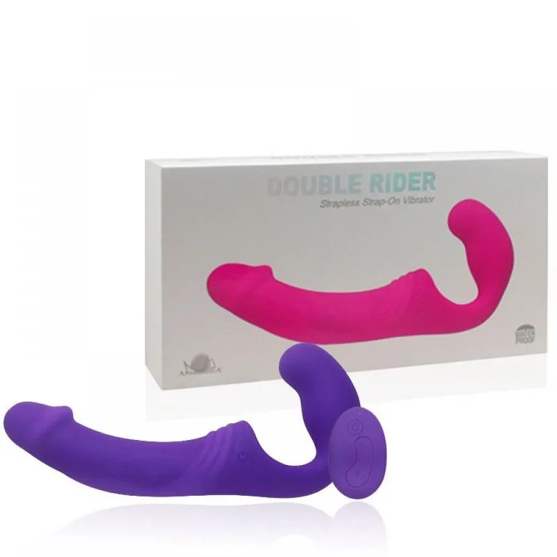 Penetrador Strapless Recarregável Plug Vaginal E Controle