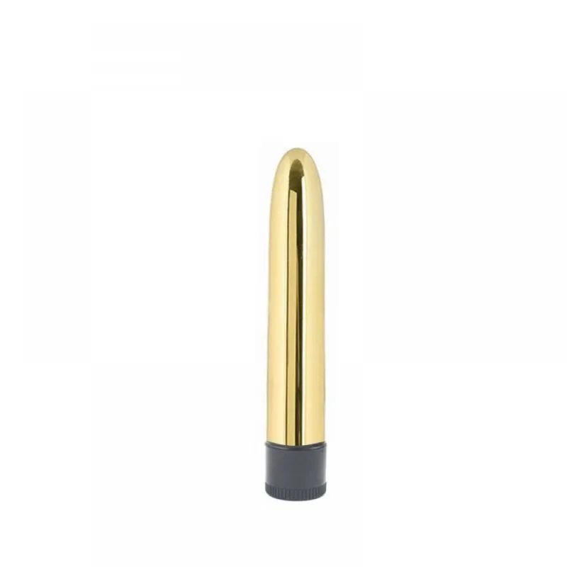 Vibrador Personal Cromado 13 Cm Multivelocidade