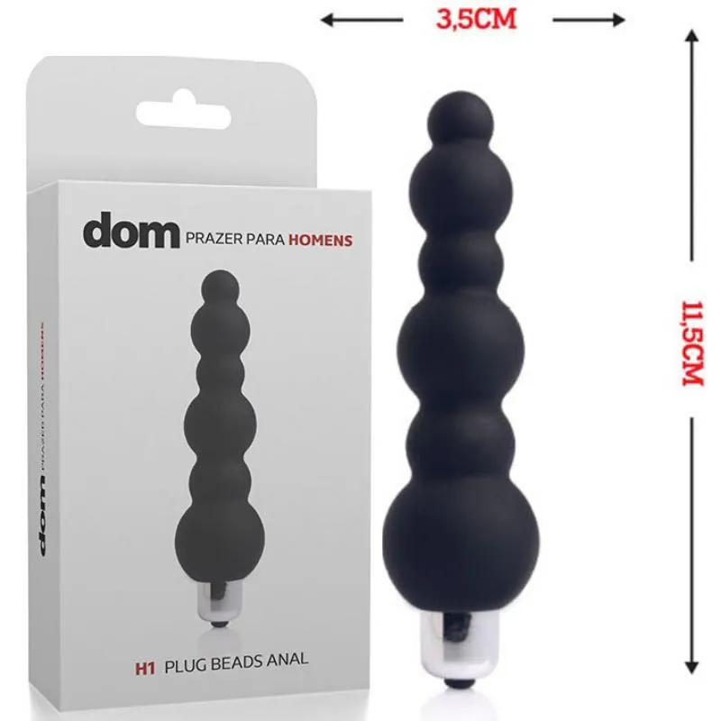Plug Anal Beads Anal - Dom H1 - Sex Shop