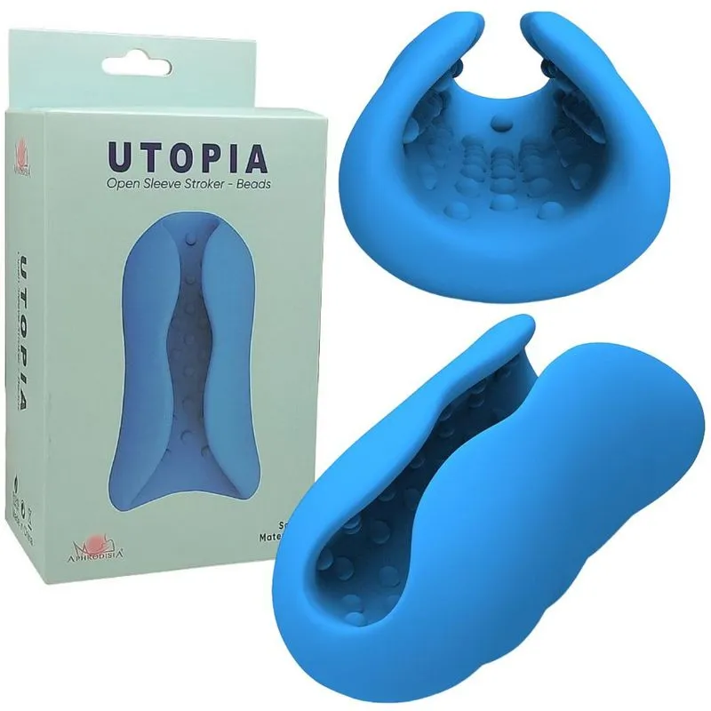 Masturbador Masculino Super Macio - Utopia Aphrodisia 12x7cm