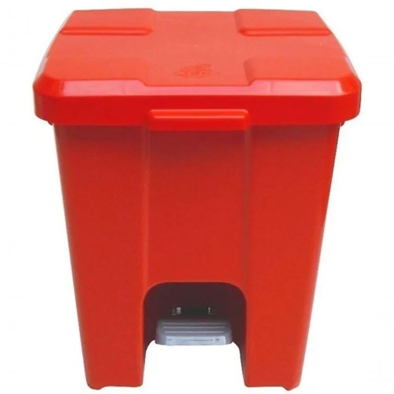 Cesto De Lixo 15 Litros Com Pedal Azul Cor:Azul