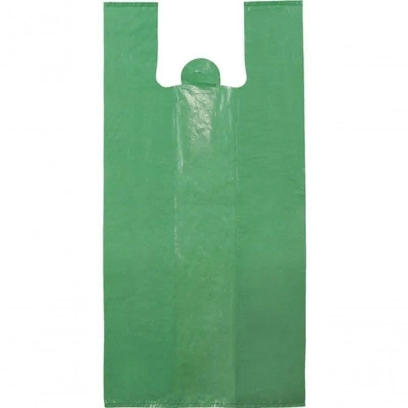 Sacolas Plasticas Verde Reciclada 30x40 Pacotes 4kg Tamanho:30x50;