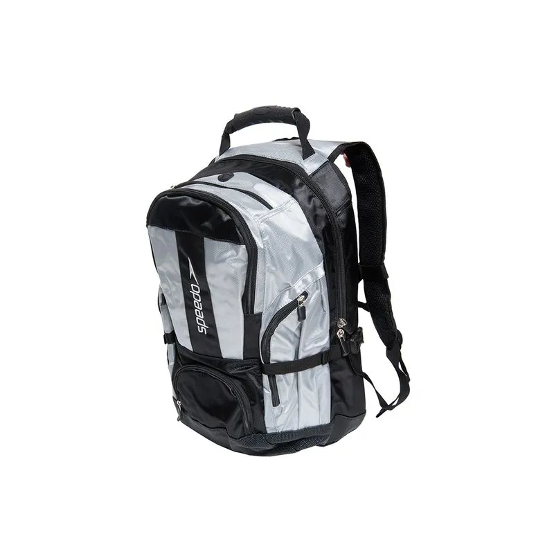 Mochila Speedo Office Prata e Preto