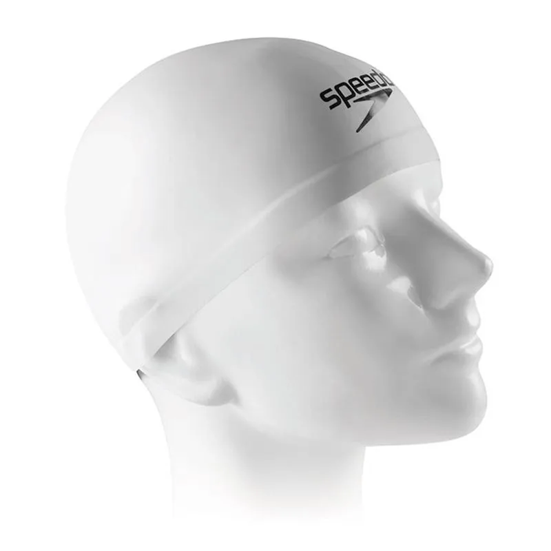 Touca De Natação Non Wrinkle Branco Tamanho Único Speedo