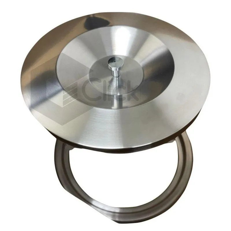 Lixeira P/ Pia Embutida Inox 08 Litros Cozinha