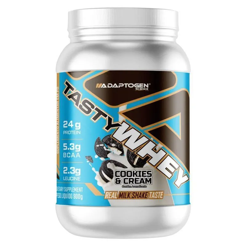 Tasty Whey Isolado Hidro Cookies Gourmet 3w 900g - Adaptogen