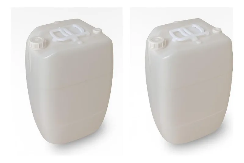 Bombona 50l Transparente Para Concreto - 2 Pçs