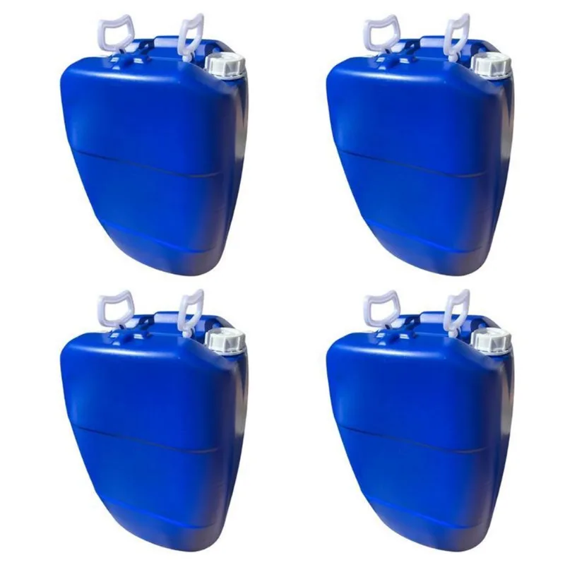 Bombona Azul Com Tampa Para Líquidos Alimentícios - 4 Pçs