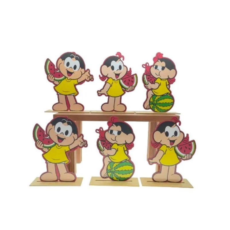 Kit Display De Mesa 10 Peças Para Festa Magali Mdf