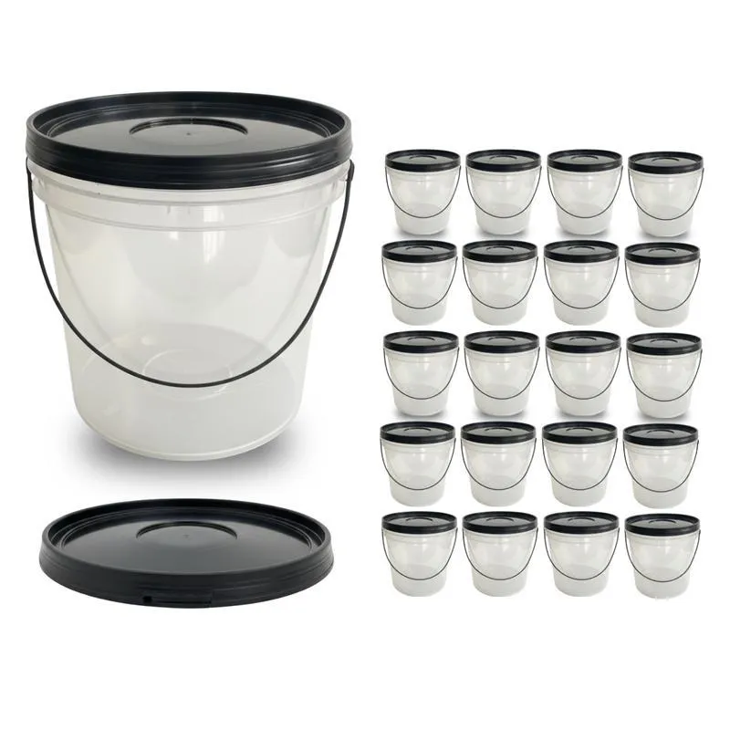 Balde Para Gelo Termico 3.2l Transparente - 20 Pçs