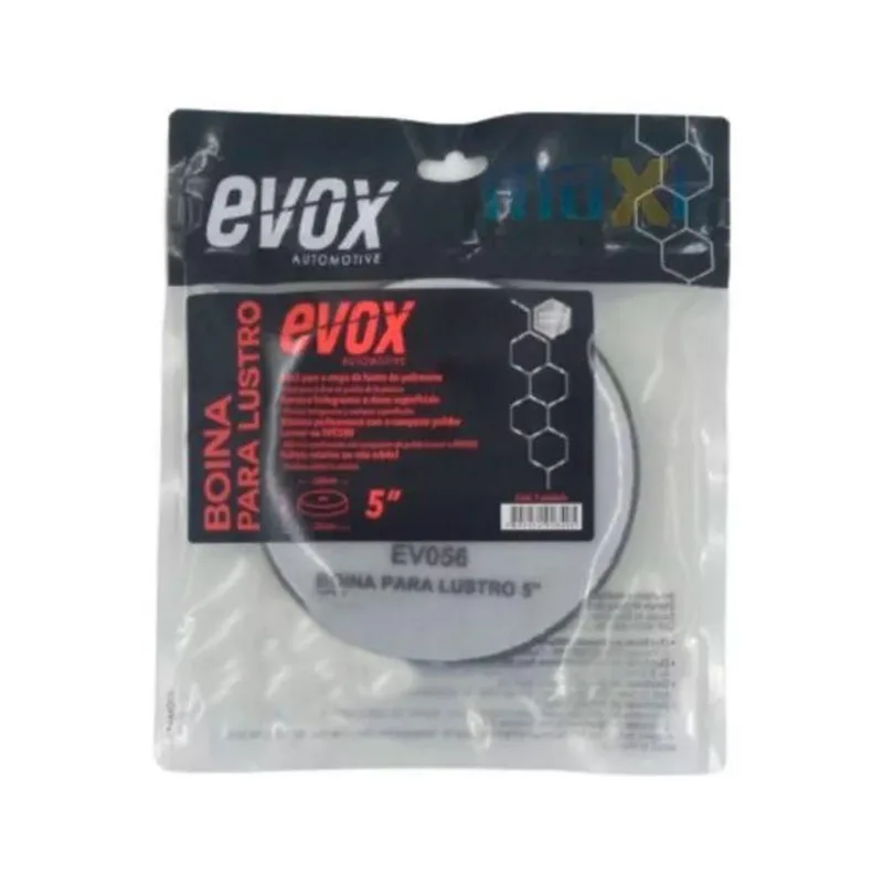Evox Boina Espuma Lustro Preta 5