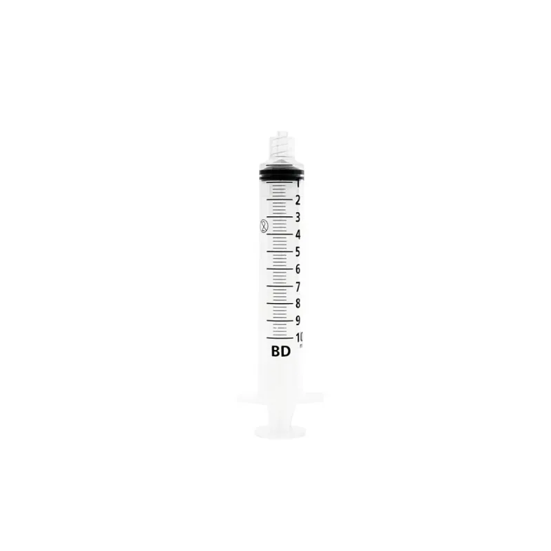 Seringa Descartável 10 ML Luer Lock (CX C/100 Unds) - BD