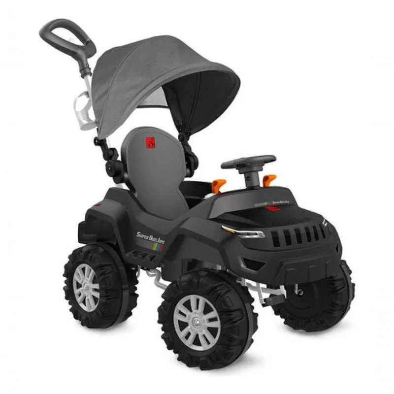 Banjipe 587 Reclinavel Com Capota Passeio E Pedal Preto Super Higipack