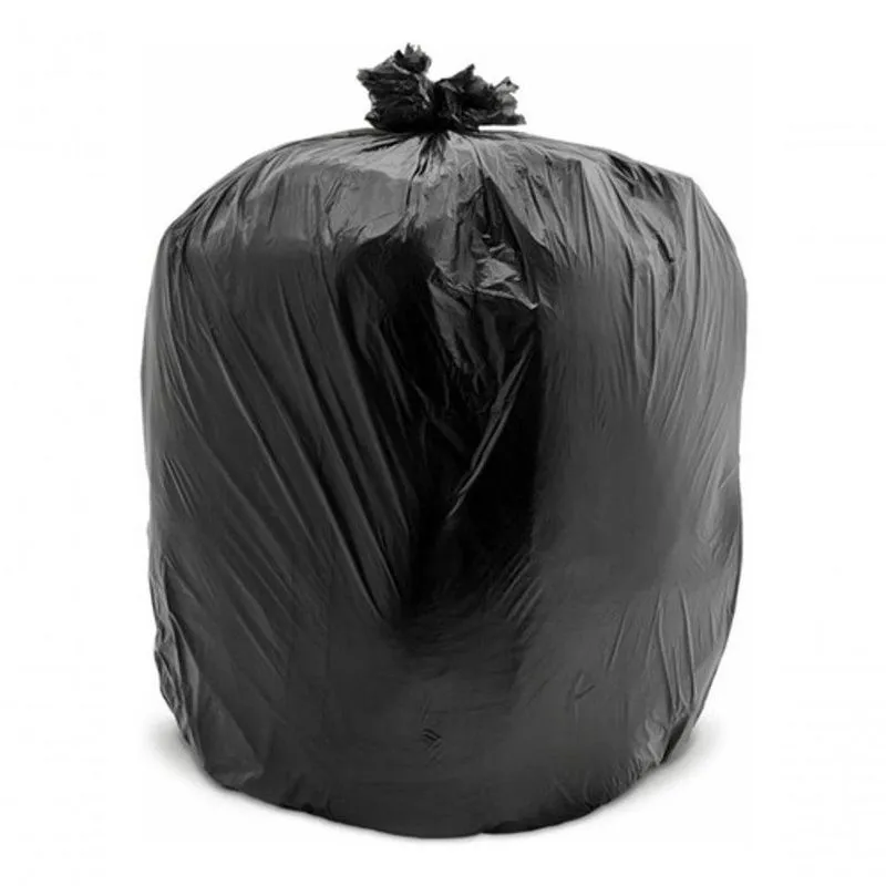 Saco Para Lixo Preto Resistente 20l Pacote Com 1000 Unidades Uso Doméstico E Comercial Higipack