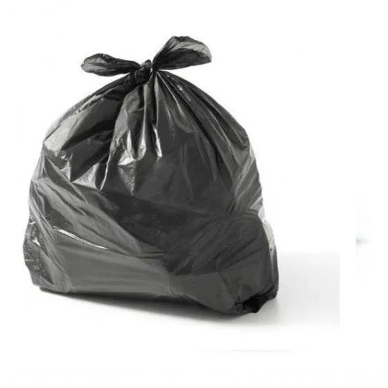 Saco Para Lixo Preto Ultra Resistente 60l Reforçado Com 100 Unidades Higipack