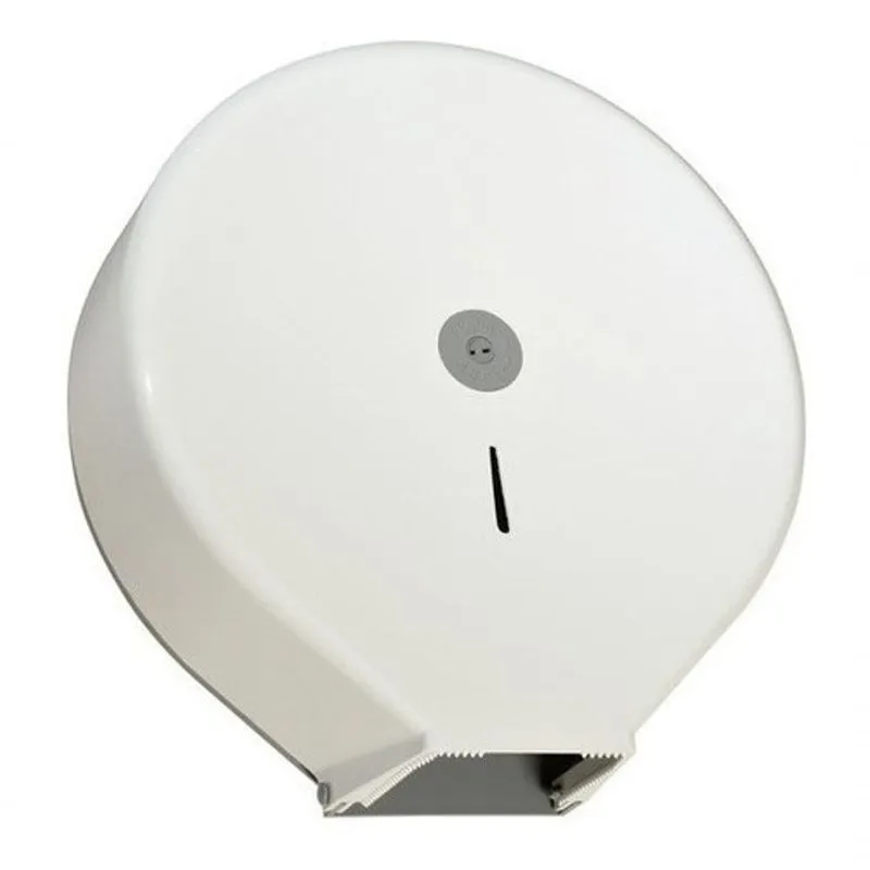 Suporte para Papel Higiênico Rolo de 600 a 800M em Plástico ABS com Fechadura e Kit Fixação Higipack Suporte para Papel Higiênico Rolo de 600 a 800M em Plástico ABS com Fechadura e Chave Higipack