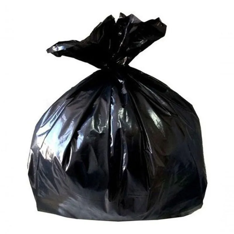 Saco Para Lixo Saco Lixo 100 Litros Reforçado 0,15 Micras Preto 100l Com 100 Unidades Higipack