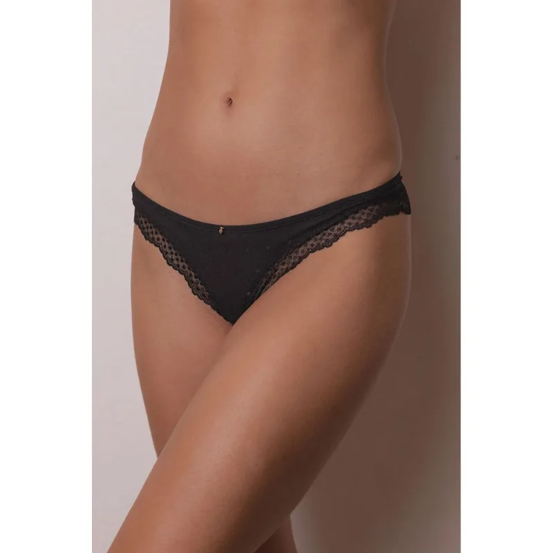 Calcinha Fio - 411.52 - Celebrar - Preto - Tamanho Grande