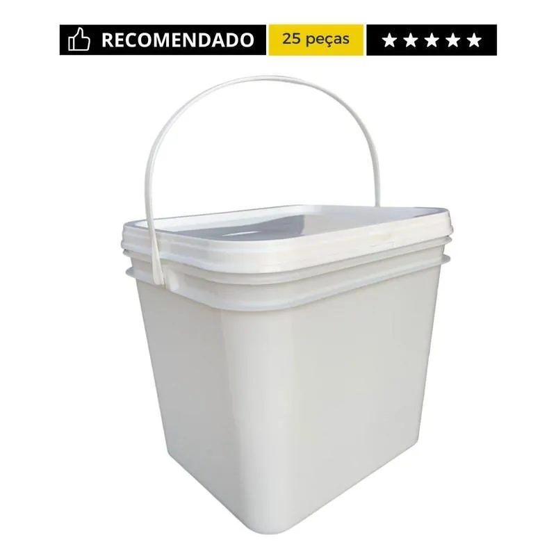 Baldep Conservadora 3.6l Retang Com Tampa25un