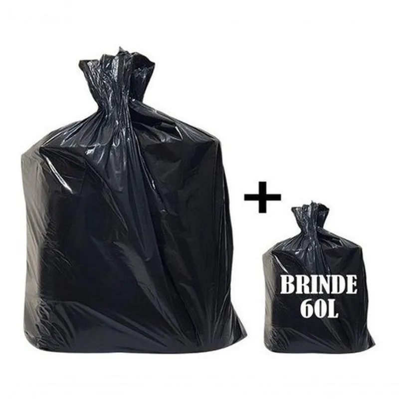 Saco De Lixo 200l Refocado Pct 100unid Menor Preco