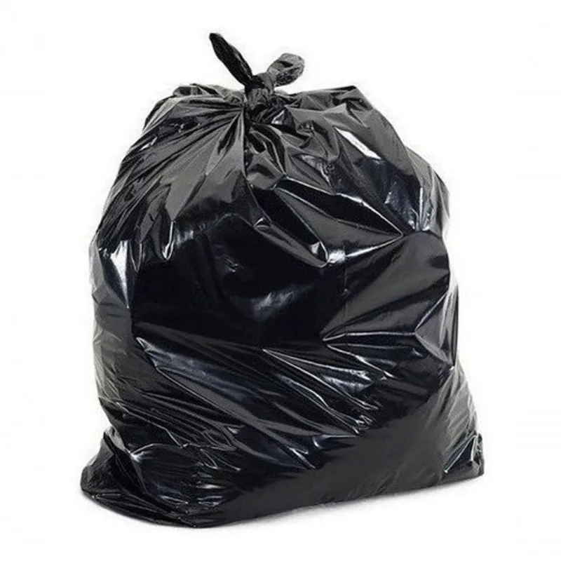 Saco de Lixo 30L Resistente Preto com 100 Unidades e Álcool em Gel Higipack