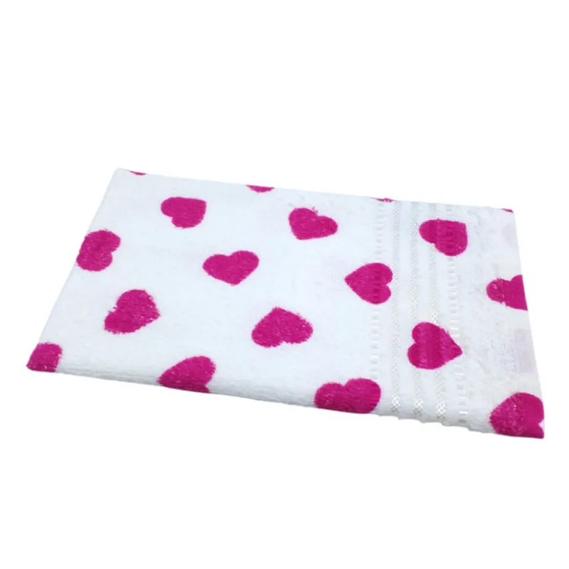 Toalha de Lavabo Felpuda Prisma Estampada 30cm x 45cm - Dohler - Formosa 01 Rosa Pink